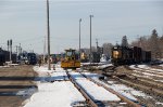 CSXT 1727 Leads L070 East at Waterville